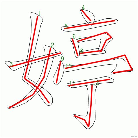 婷筆畫|【婷】字典解释,“婷”字的標準筆順,粵語拼音,中文電碼,規範讀音,偏。